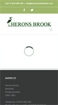 Mobile Screenshot of heronsbrookretreat.com